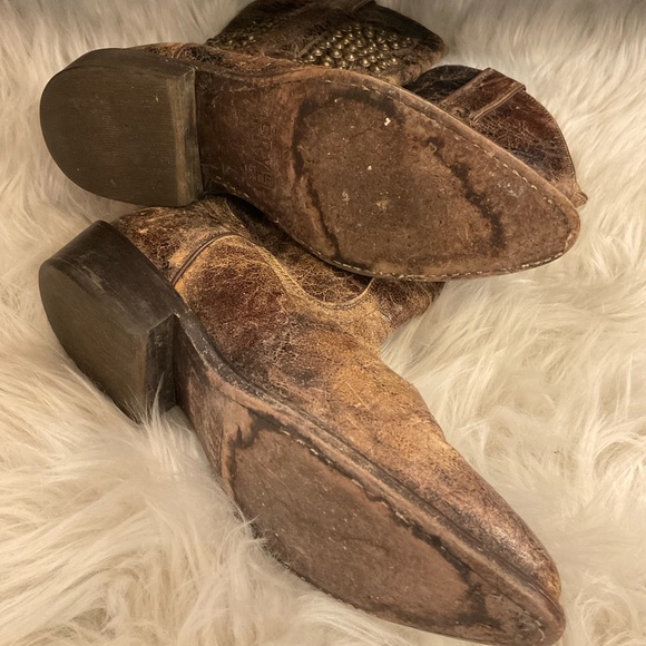 Frye Billy Studded Cowboy Boots - Picture 10 of 11